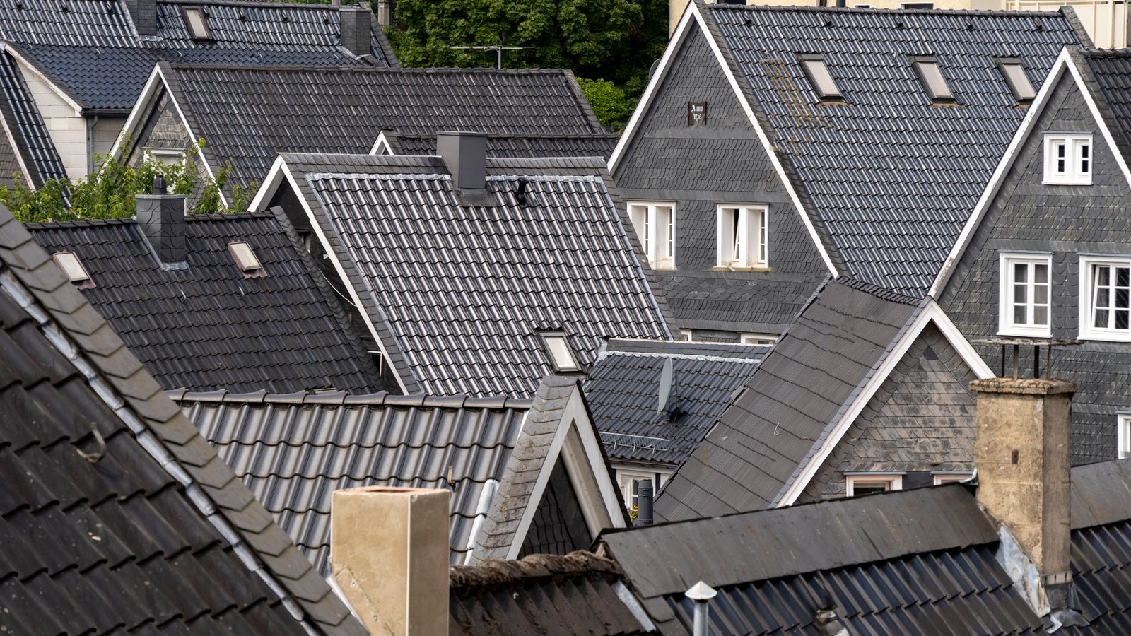 Finished roofing project